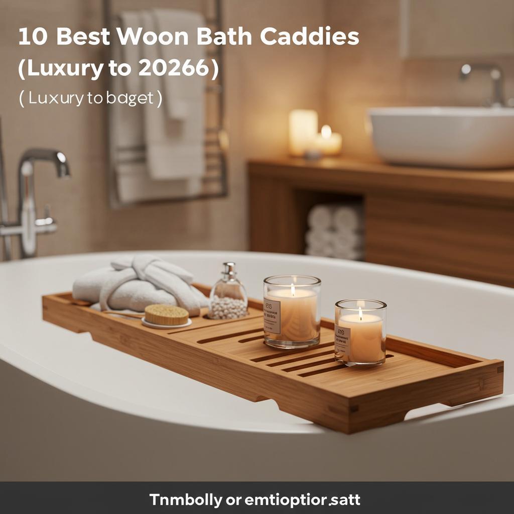 10 Best Wooden Bath Caddies of 2026 (Luxury to Budget)
