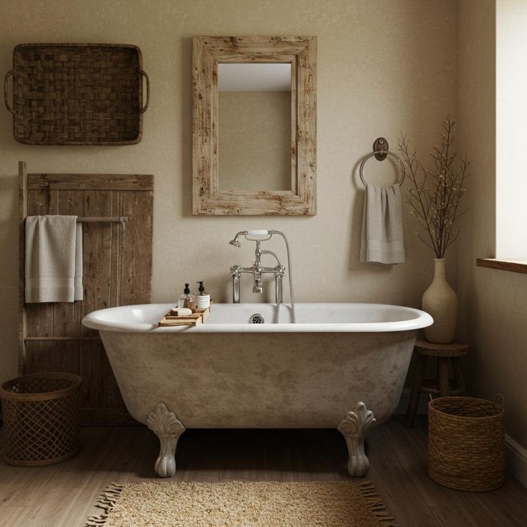 21 Stunning Rustic Bath Decor Ideas to Create Your Dream Oasis