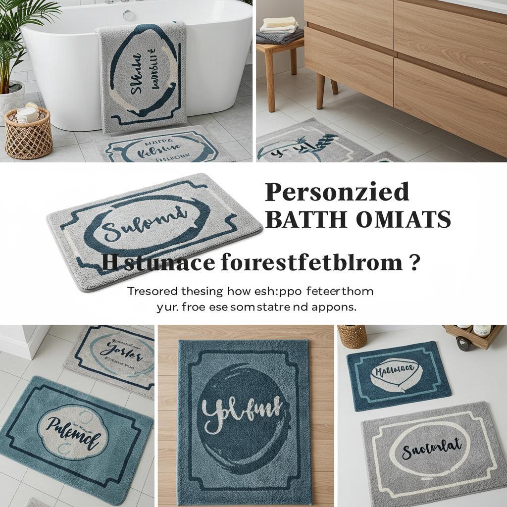 Personalized Bath Mats: The 5 Best Custom Options of 2026 for a Unique Bathroom